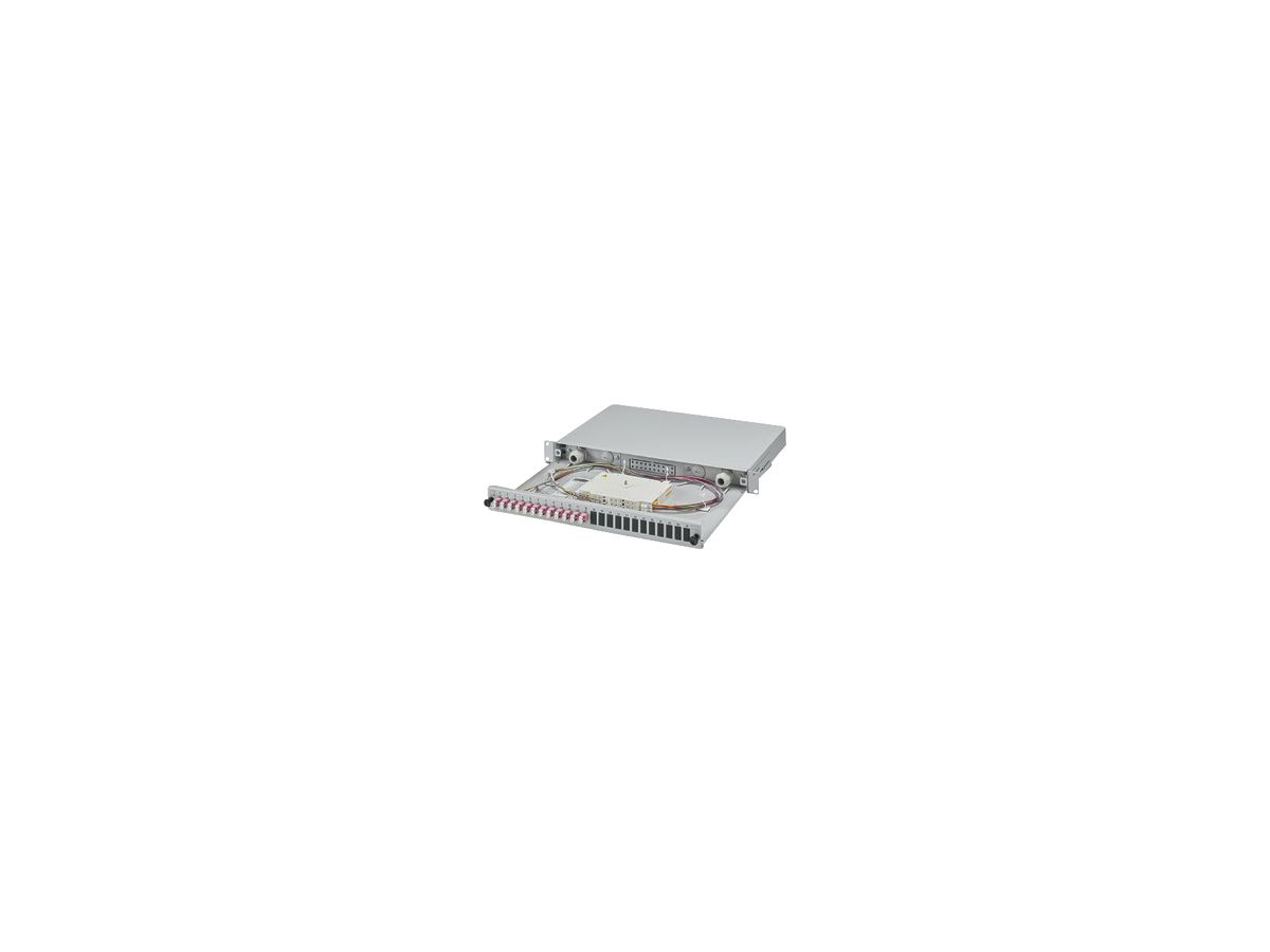 Spleissbox 482.6 mm (19") PX FOC-FDX20-FR19-LCD12-OM4-PT9