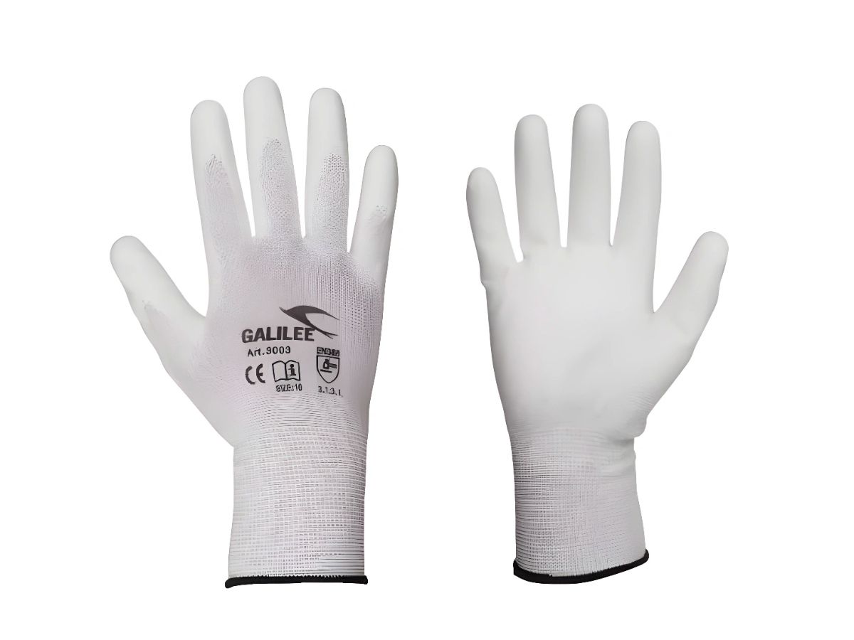 Handschuhe Elektriker weiss - Grösse 09 / 1 Paar