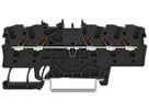 Durchgangs-Reihenklemme WAGO TOPJOB S 1.5mm² 18A 800V 1Etg×5P Ex schwarz