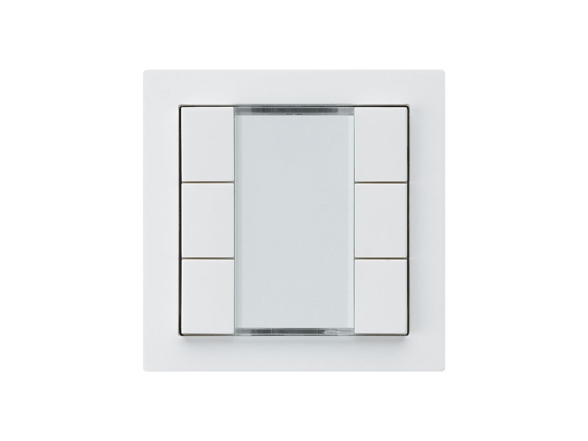UP-Taster kallysto A KNX 6× s/e-link weiss