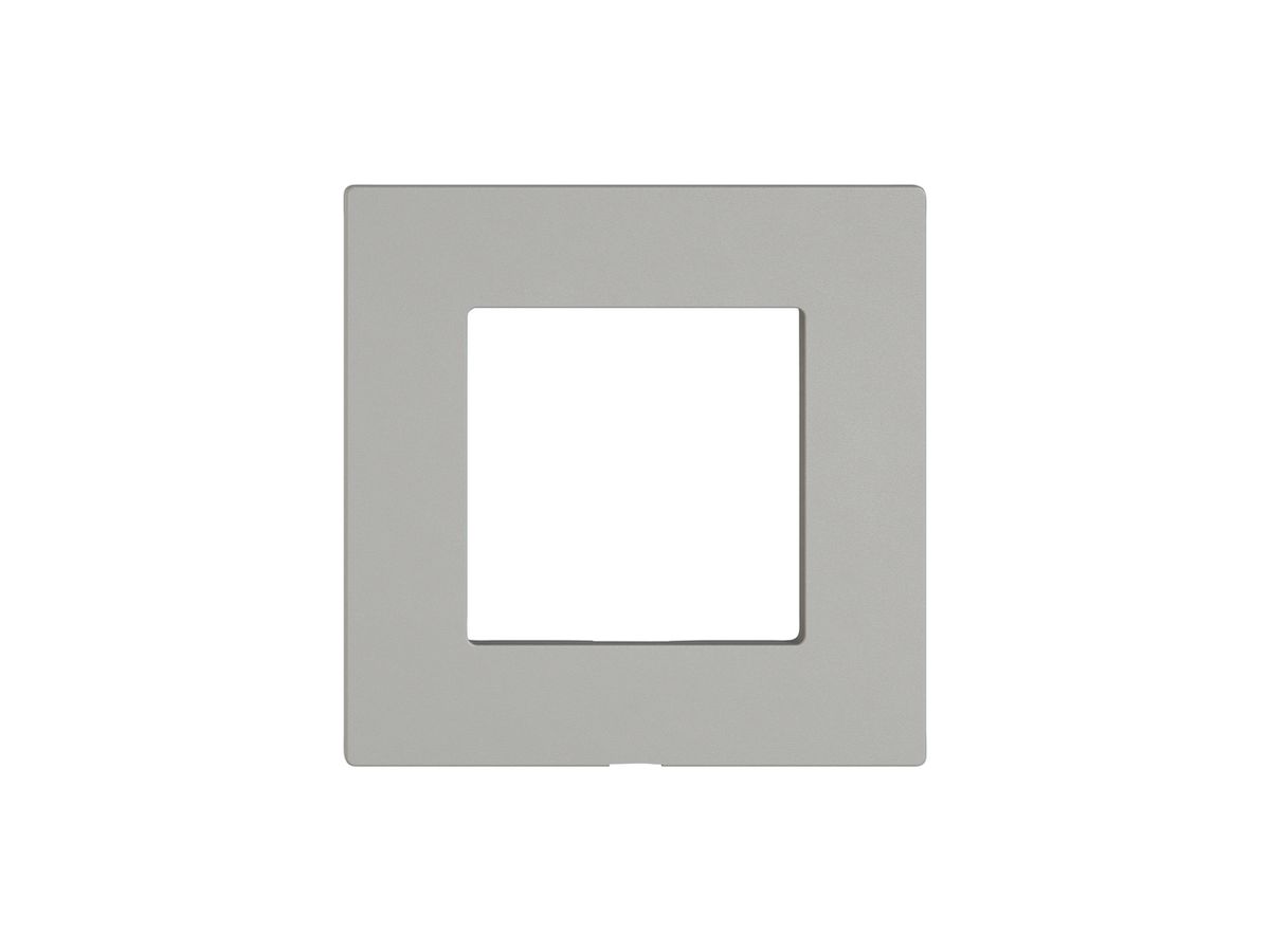 Frontplatte EDIZIO.liv Wiser 60×60mm hellgrau
