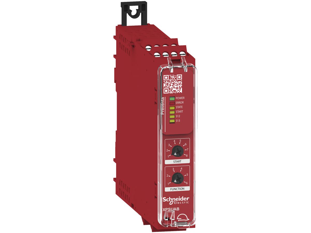 Sicherheitsrelais SE XPSUAB, 6Funktionen/1Kreis, 24V 1S/1Ö/1T PLc SK