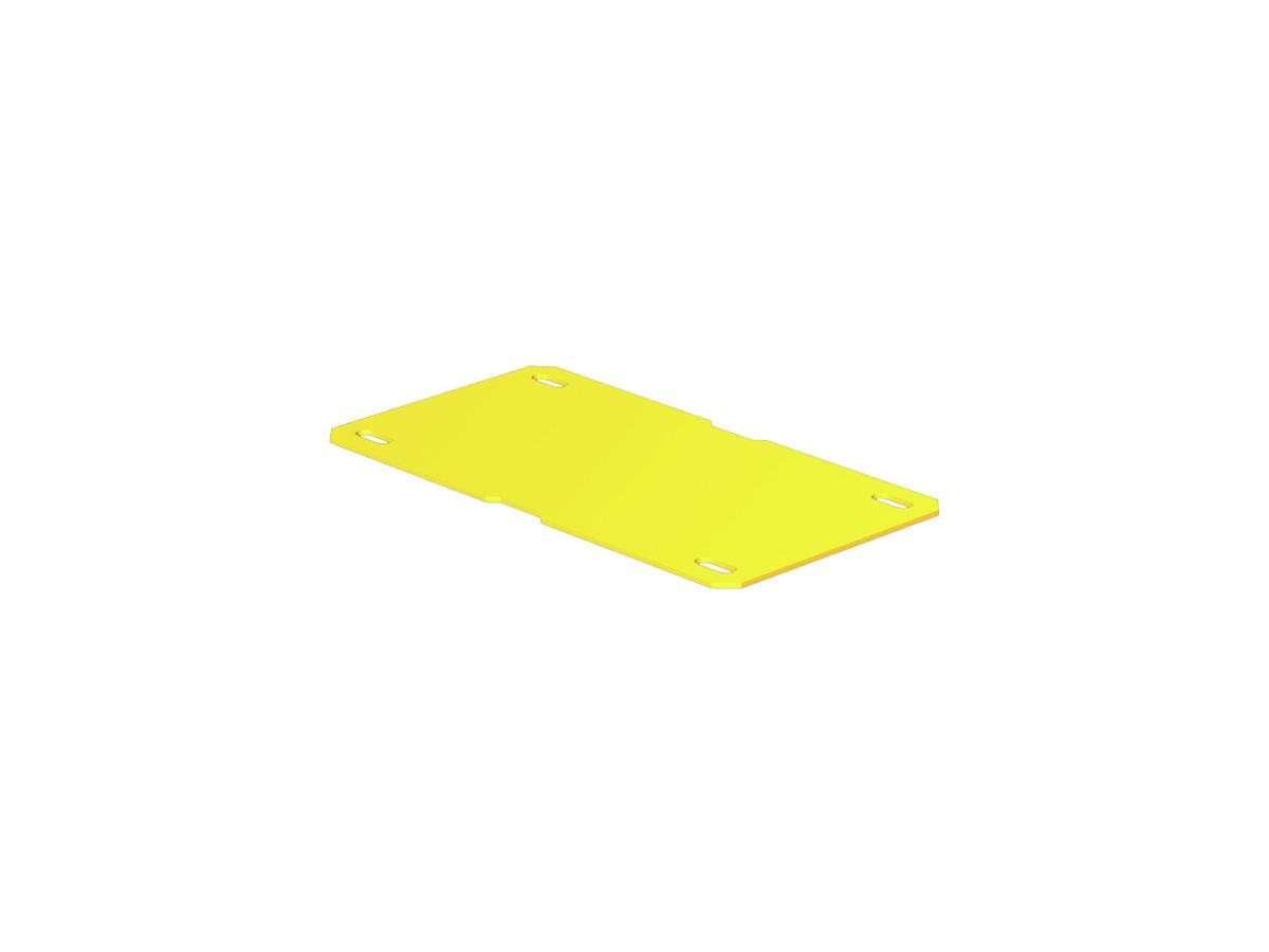 Kabelmarkierer Weidmüller MultiCard SFX für Ø7…40mm 60×30mm Polyurethane, gelb