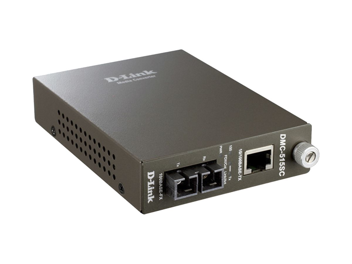 Konverter D-LINK DMC-515SC/E, Fast Ethernet