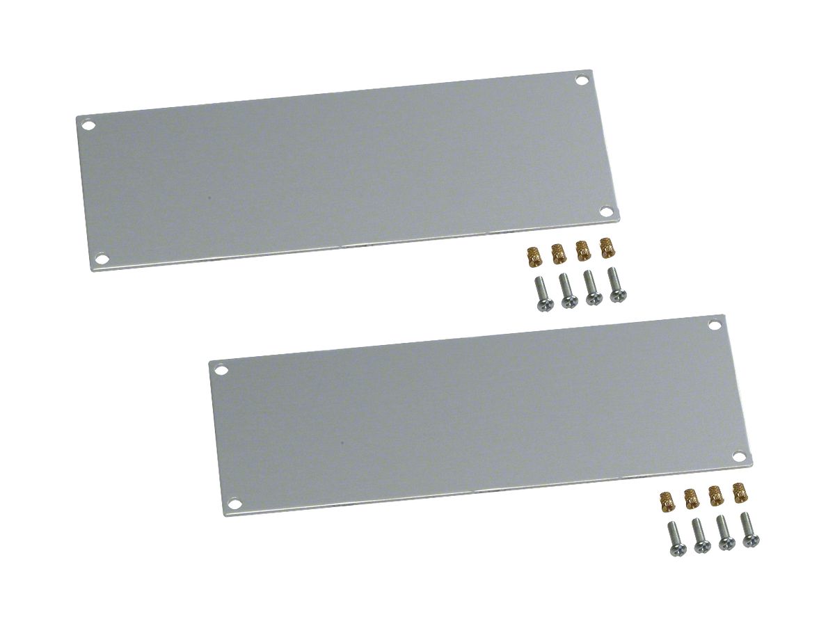 Endstück tehalit DABA Al eloxiert, 50×160mm