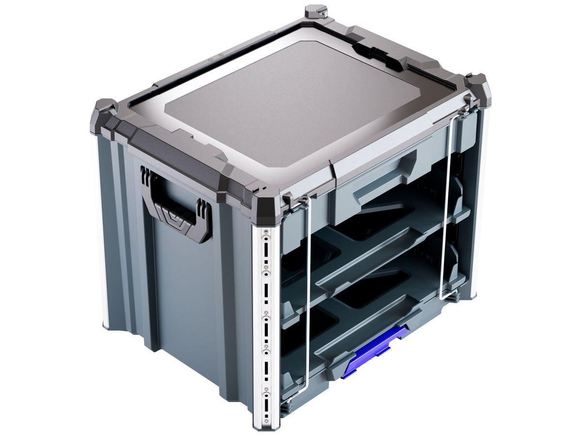 Transportkoffer BS Systems L-BOXX CONTRACTOR 1×Schublade/2×Auszüge 432×476×559mm