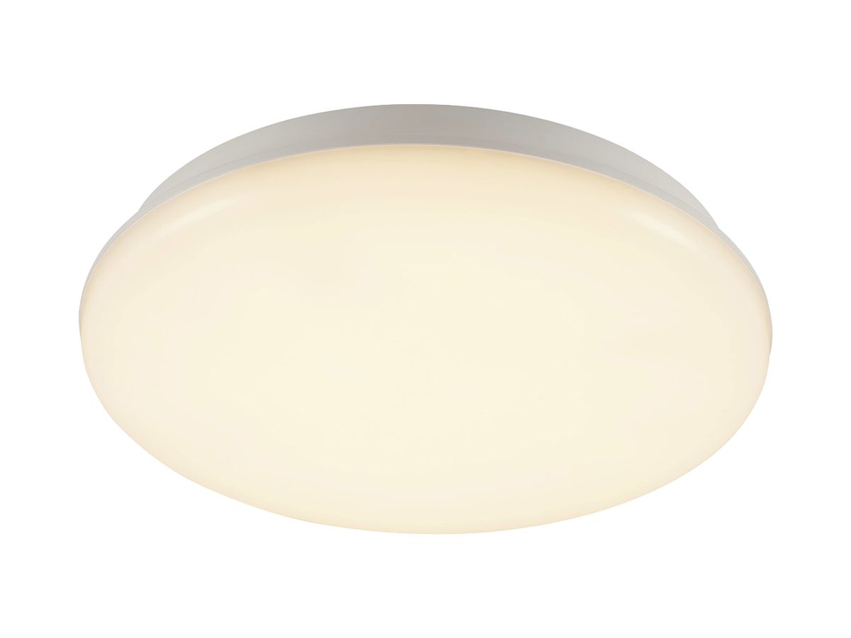 LED-Decken-/Wandleuchte SLV SIMA ROUND 24W 2200lm 3000K IP44 DIM weiss