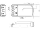 LED-Konverter Tridonic LC fixC pc SR SNC2 44W 1050mA 130.2×68×31mm