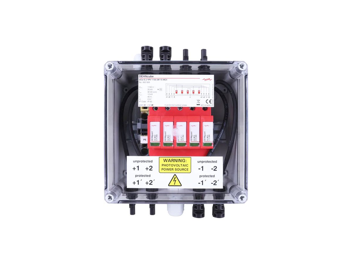 Generatoranschlusskasten DEHN SE DCU S 2 YPV 1100 2M 1S