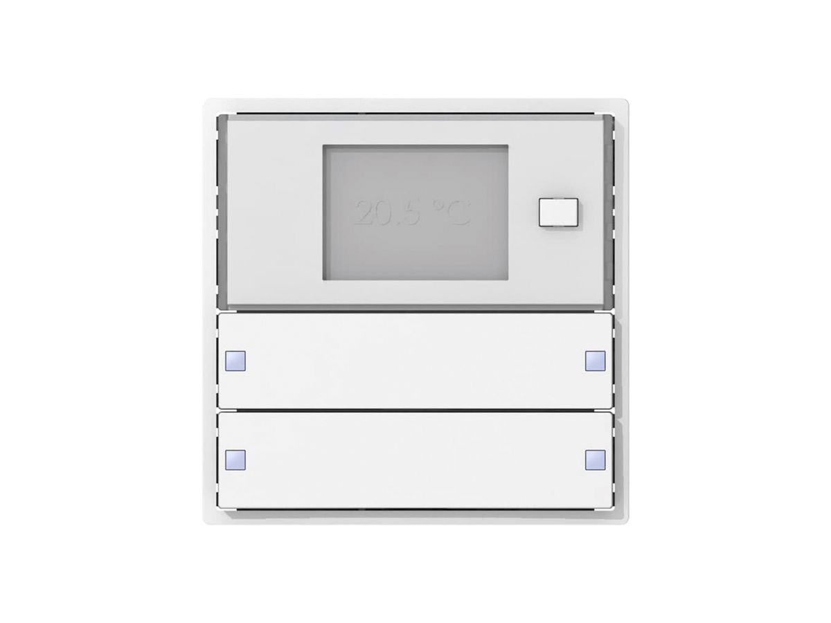 Raumtemperaturregler ABB SIDUS KNX RTR Design E-Typ, 2/4, weiss