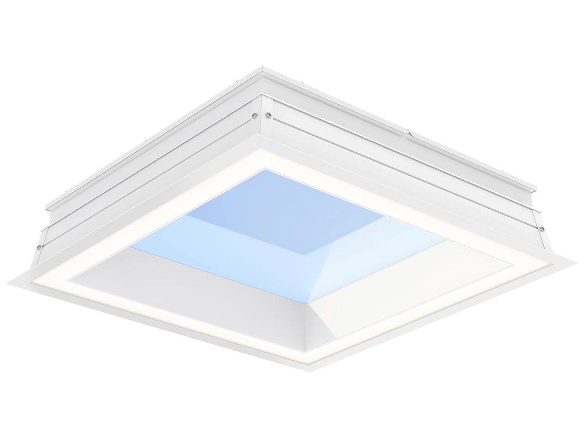 LED-Panelleuchte Philips SKYLIGHT 73W 7300lm 943…950 IP40/44 DALI 620×620 weiss