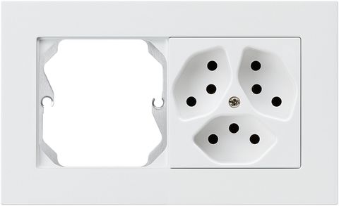 UP-Kombination kallysto.pro Gr.I-I horizontal leer+3×Typ 13 weiss