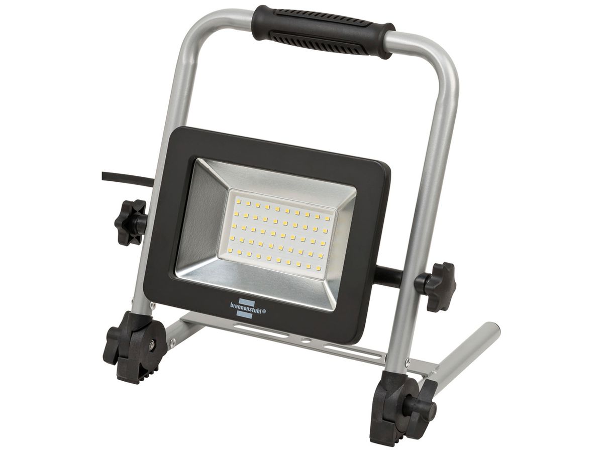 LED-Strahler EL 4054 M 50W 4000K IP65 IK08 Silber
