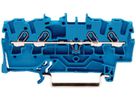 Durchgangsklemme WAGO TOPJOB-S 1.5mm² 4L blau Serie 2001