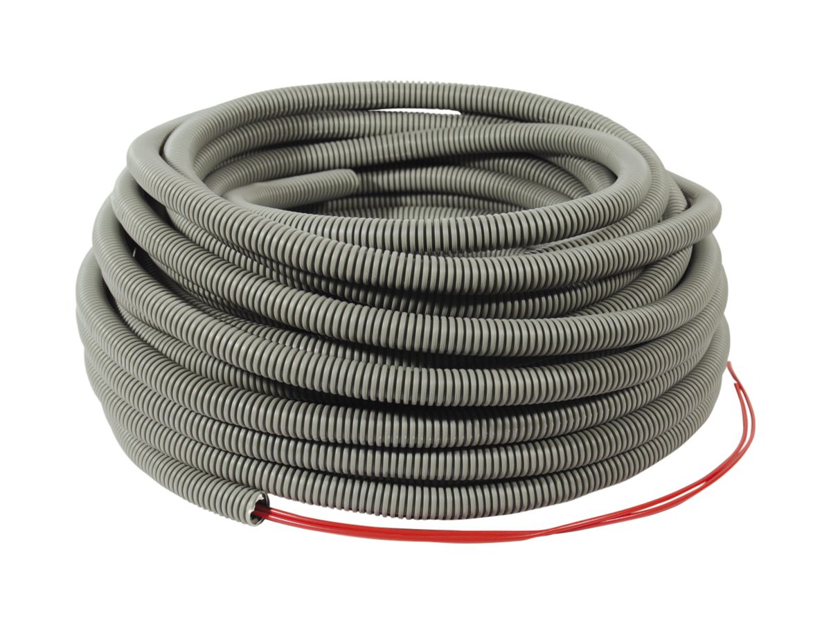 Steuerkabel mit Schutzrohr 2×1mm² 100m