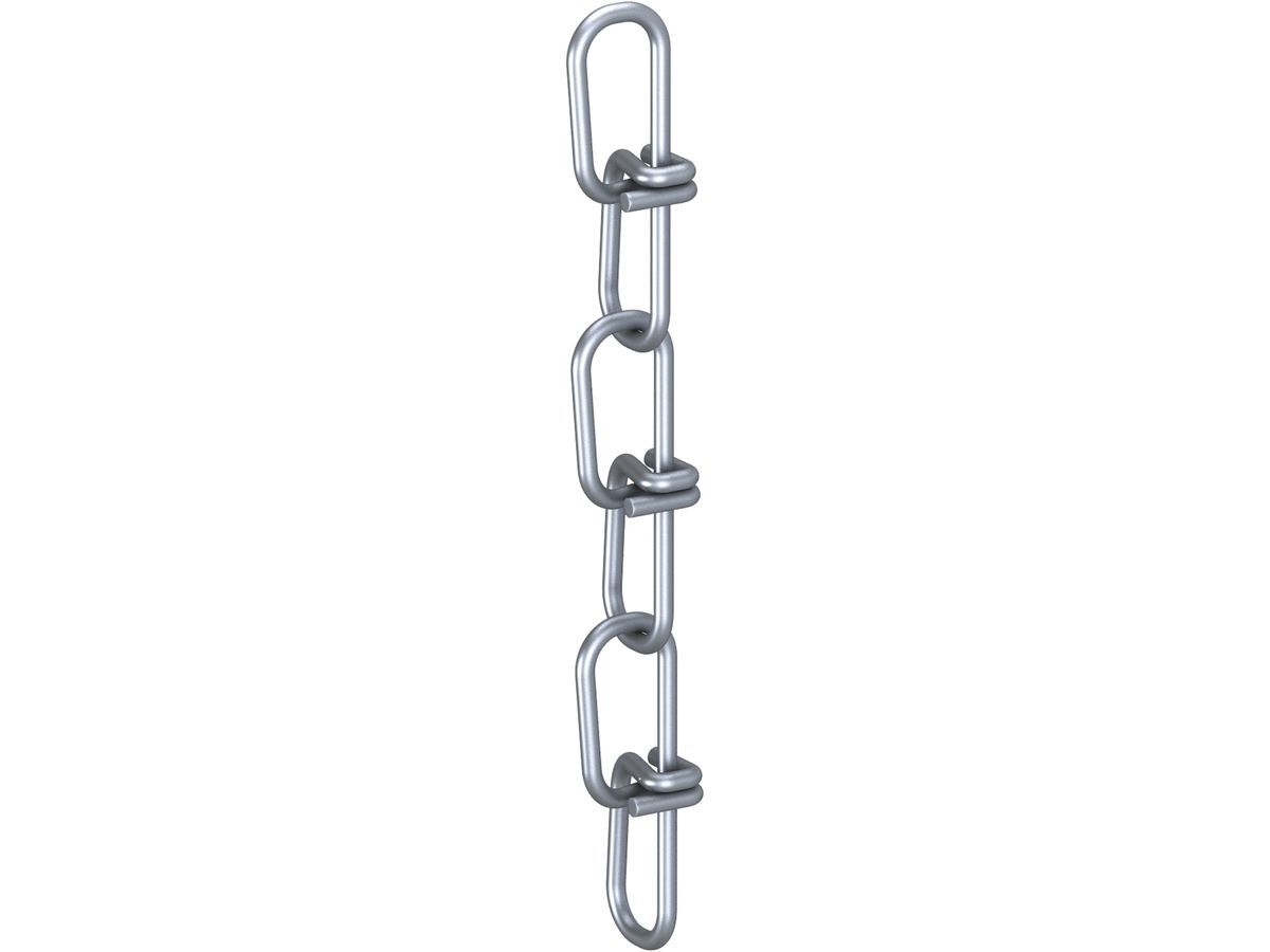 Knotenkette Bettermann, Stahl vernickelt
