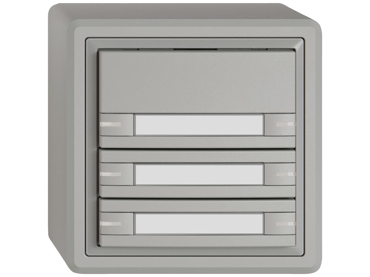 AP-KNX-Taster RGB EDIZIO.liv SNAPFIX® Temperaturfüh.RGB-LED Pap.6×T 1-Tbed.hgu