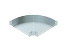 Bogen BET RB 90° 110×600mm Stahl bandverzinkt