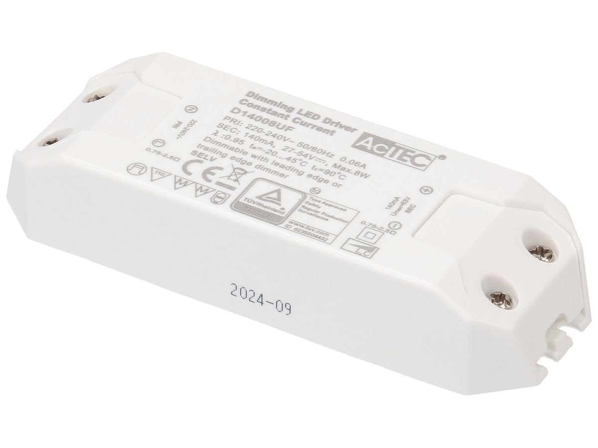LED-Betriebsgerät MH 8W 27…54V 140mA DIM