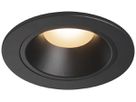 LED-Downlight SLV NUMINOS S 8.6W 670lm 2700K 40° DIM Ø80×52mm sz/sz
