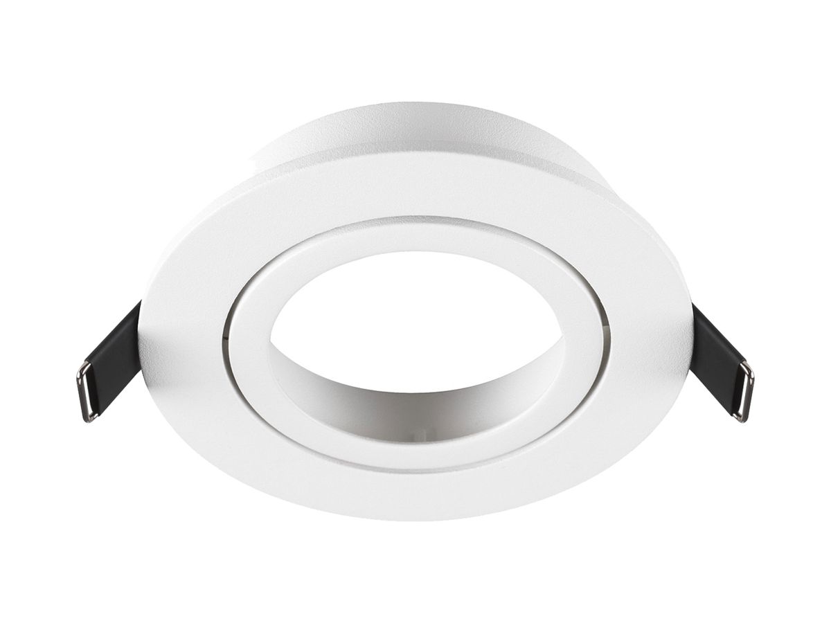 Einbaurahmen SLV NEW TRIA 95 Aluminium Ø110×26mm weiss