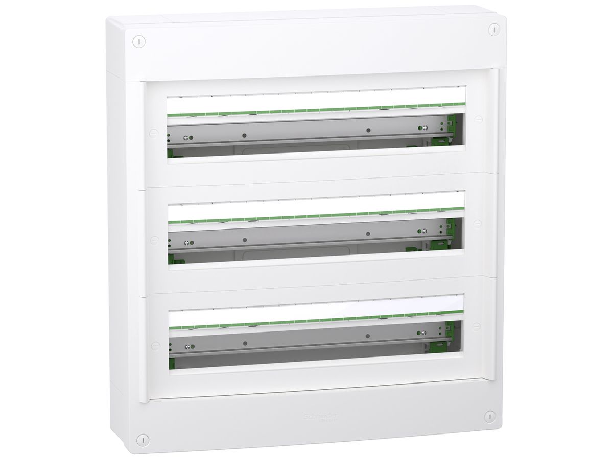 AP-Kleinverteiler SE PrismaSeT XS ohne Tür 3×24TE 550×600×148mm