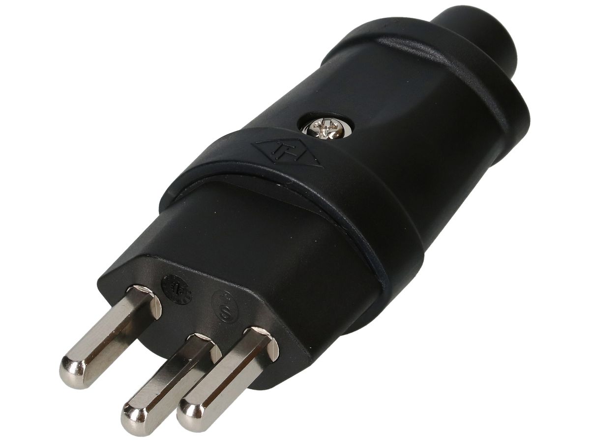 Stecker Typ 23 MAX HAURI TH strong 16A 230V PVC/PA Ø6…10mm IP20 sz
