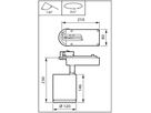 LED-Spot Philips ST780T für Schiene, 930, 3850lm, 12° weiss