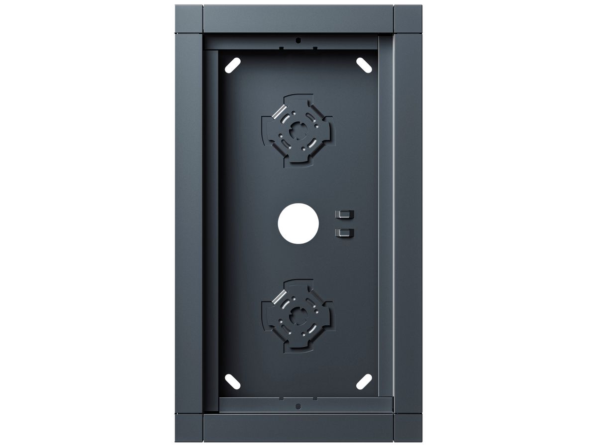 AP-Gehäuse Siedle 2× 132×232×36.5mm anthrazit