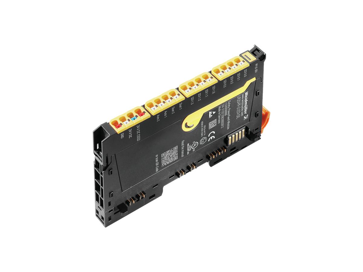 Sicheres Einspeisemodul Weidmüller Remote-I/O Safety UR20-PF-O-2DI-SIL