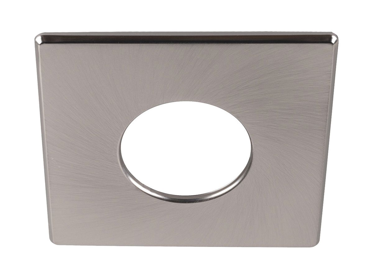 Abdeckring SLV UNIVERSAL IP65 Kunststoff 88×88×3.5mm Chrom