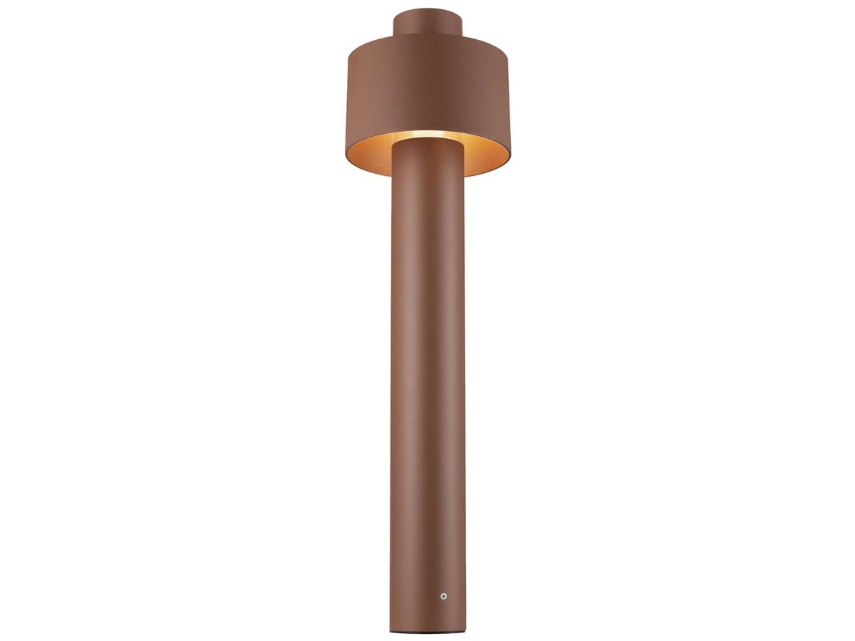 Wegeleuchte SLV PHOTONI E27 1×13W IP65 Ø224×750mm Rost