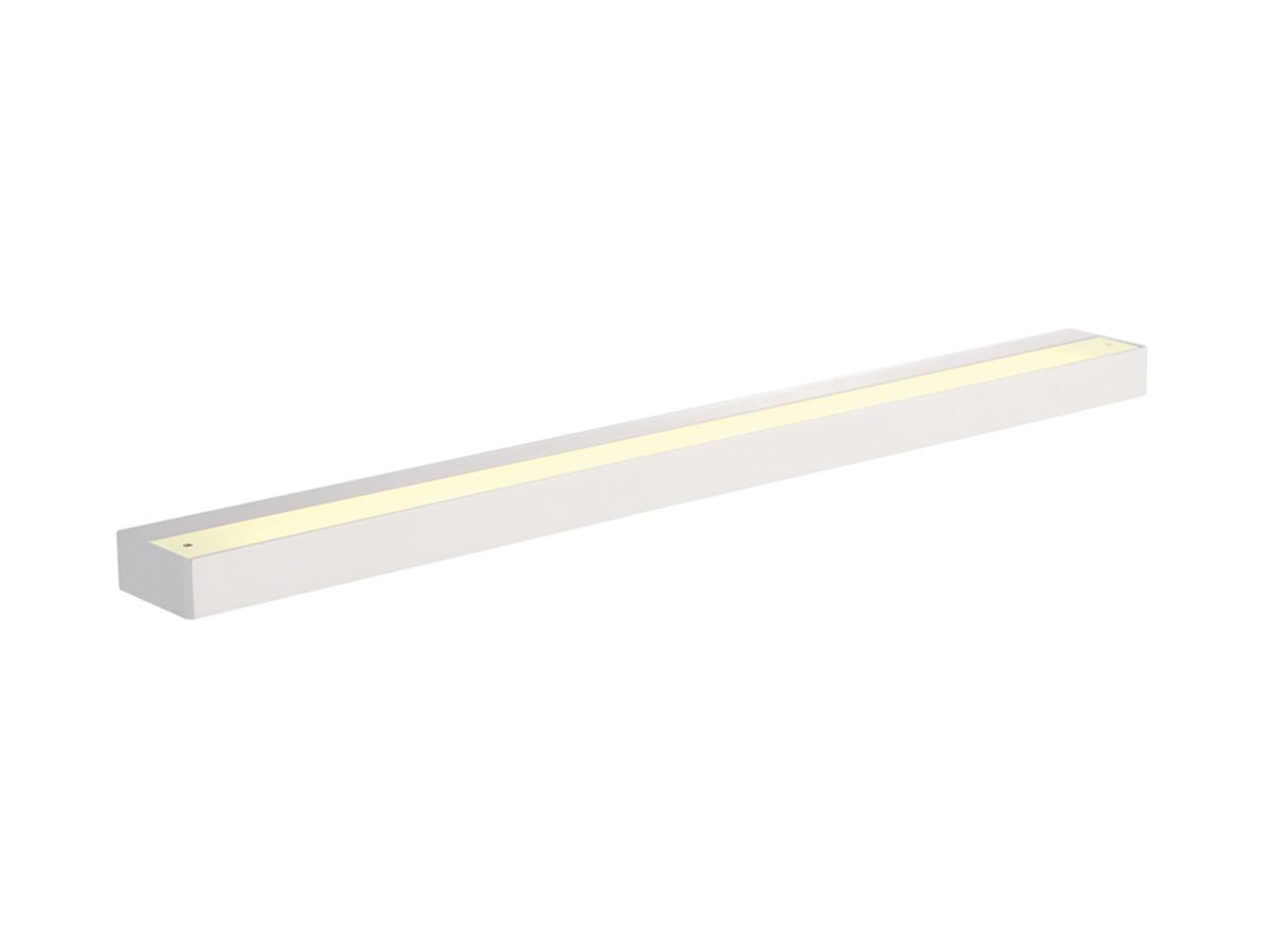 LED-Wandleuchte SLV SEDO, 22W 2100lm 3000K Glas satiniert IP20 mattweiss