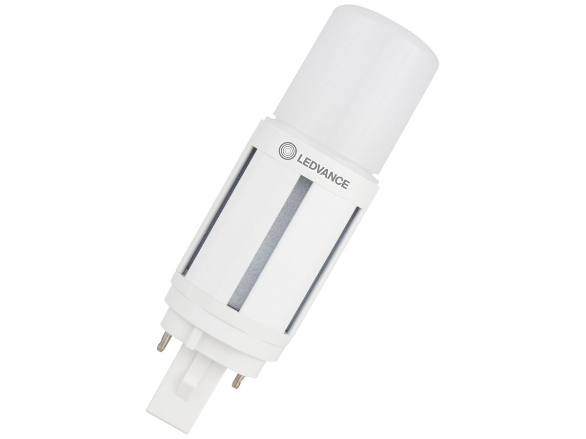 LED-Lampe LEDVANCE DULUX D18 G24d 7.5W 950lm 6500K mattiert 124mm