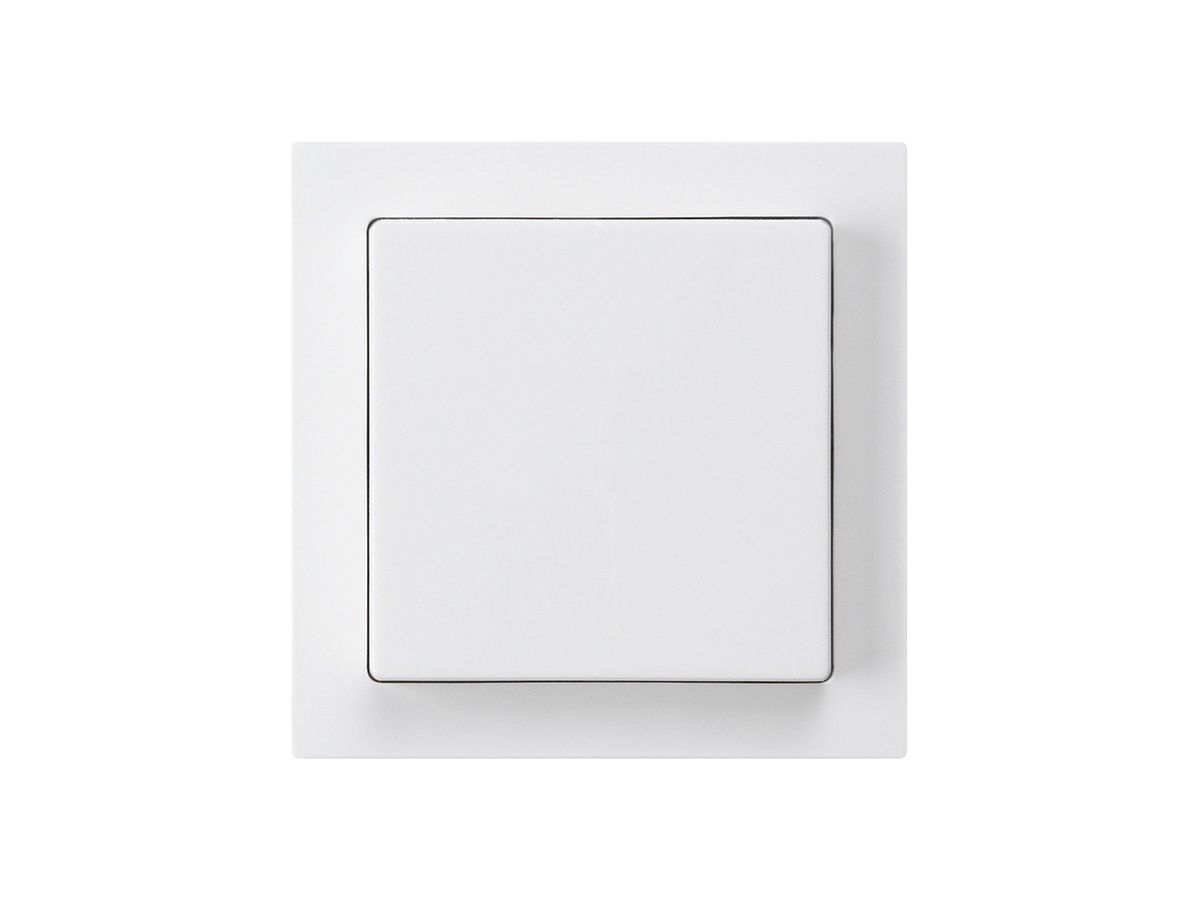 Frontset kallysto 60×60mm weiss für Babyswitch/Kurzhublichtregler