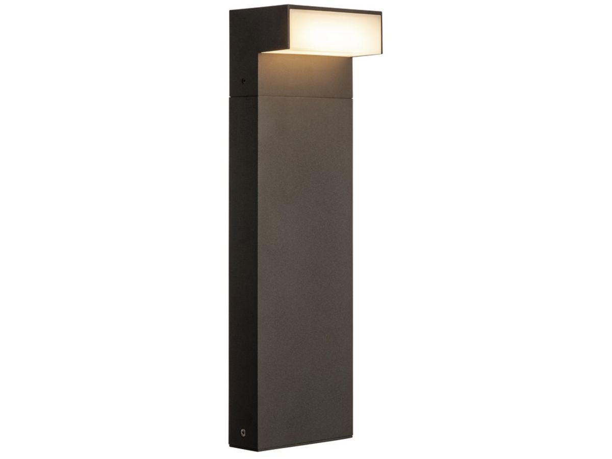 LED-Pollerleuchte SLV L-LINE 50 7W 530lm 3000/4000K IP65 anthrazit