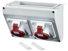 Anbaugehäuse Hensel mit Steckdose CEE 16A 400V