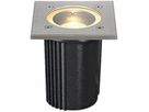 EB-Bodenleuchte SLV DASAR EXACT, GU10 35W eckig IP67 Edelstahl