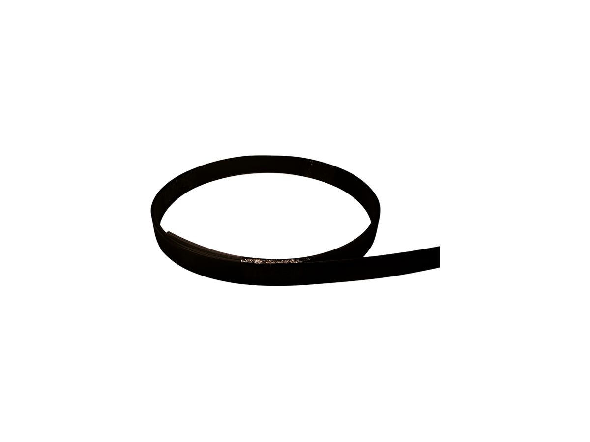 Blindabdeckung SG Lineal Kunststoff 2240×38×4mm schwarz