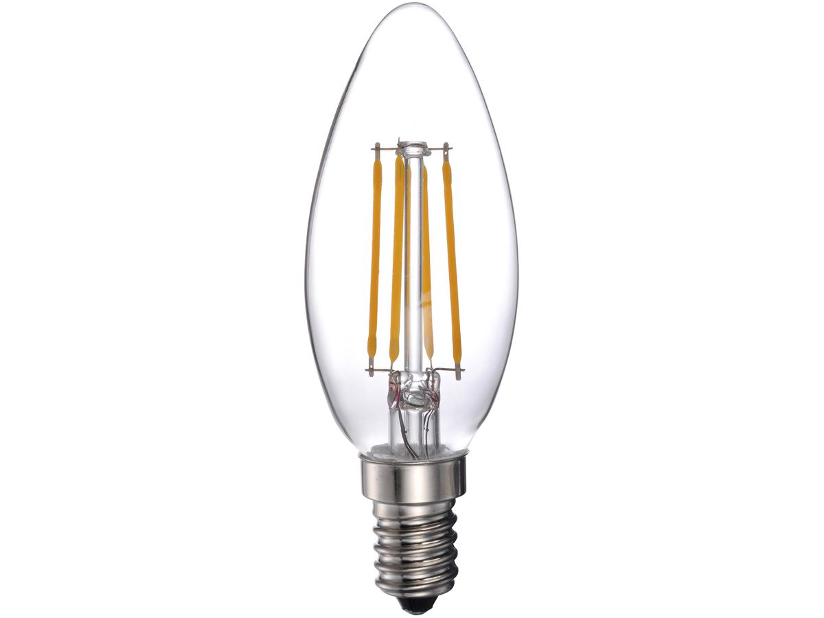 LED-Lampe DOTLUX Kerzenform E14 4.5W 470lm 2700K, Filament