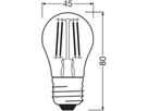 LED-Lampe LEDVANCE CLASSIC P E27 3.4W 470lm 827 DIM klar Ø45×80mm