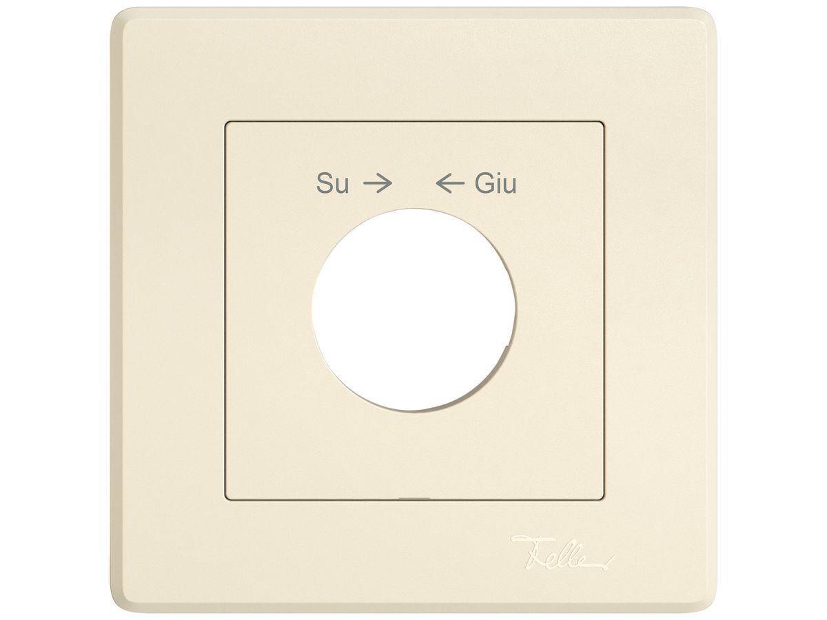 UP-Montageset EDIZIO.liv SNAPFIX® f.Drehschalter m.Schloss Su → ← Giù cr