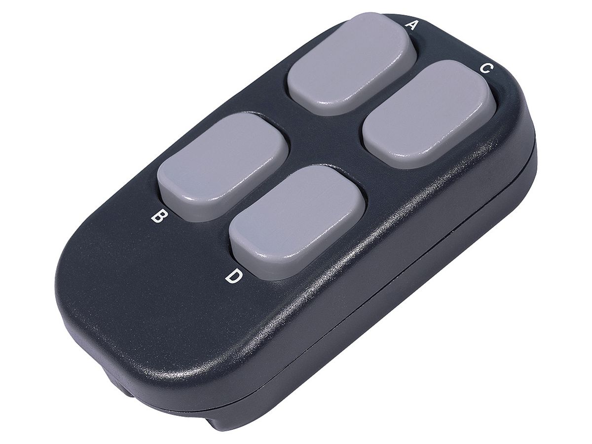 Handsender ALADIN Mini II EnOcean 4-Kan anthrazit/hellgrau