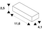 LED-Betriebsgerät SLV 19W 2…54V 350mA ON/OFF