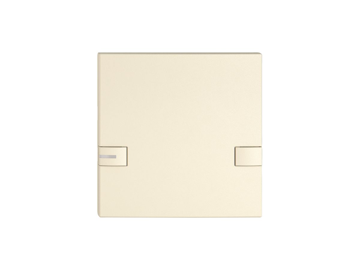 Taste 1/1 EDIZIO.liv KNX und UNI mit SNAPFIX® mit LED 2-Tastenbedienung cr