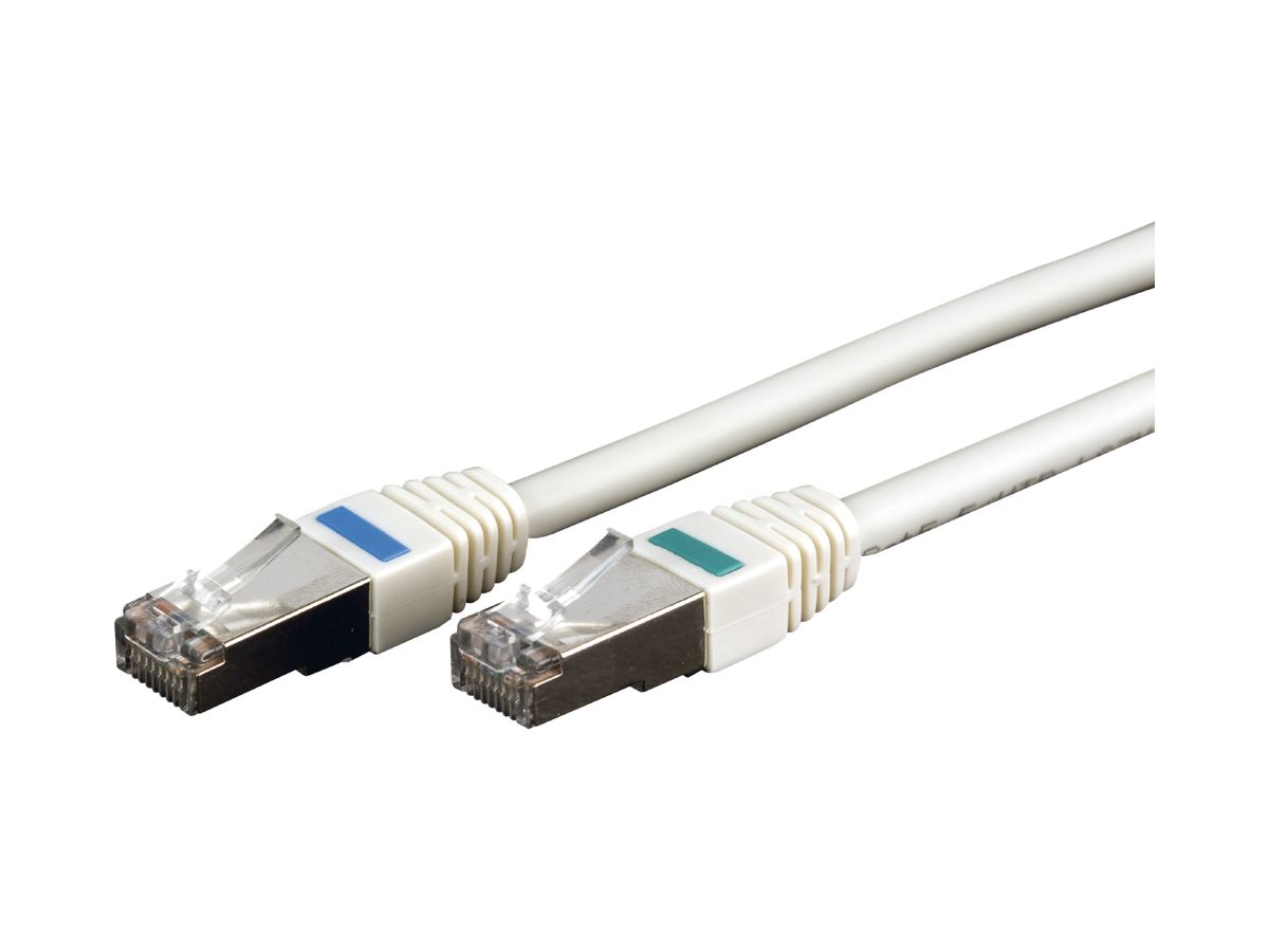 Patchkabel ITplus RJ45 Kat.6 S/FTP 7.5m, grau