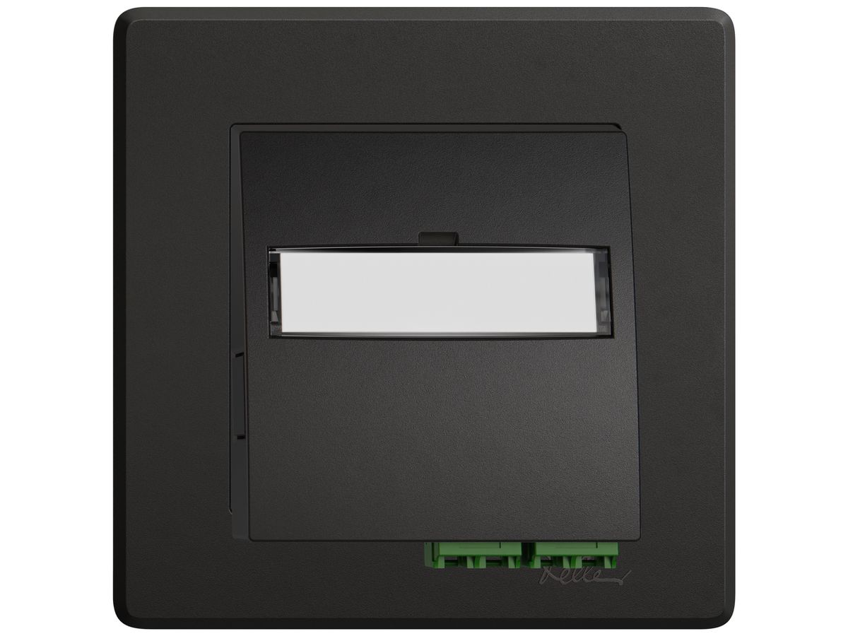 UP-FTTH-Dose EDIZIO.liv SNAPFIX® LC APC Diamond F-3000 2 mittelstücke sz