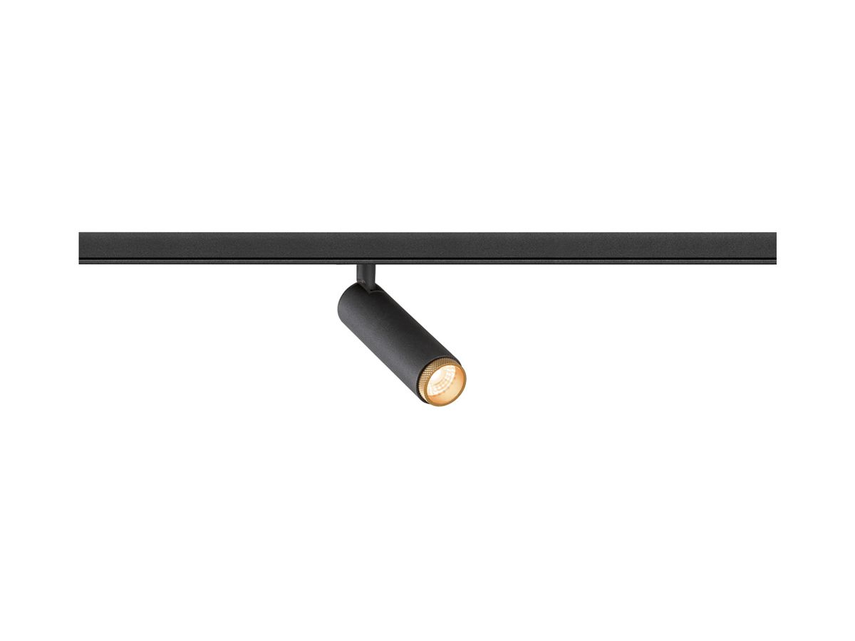 LED-Spot SLV GRIP S 1×9.8W 530lm 927 29° DALI 48V AD Ø30×101mm schwarz
