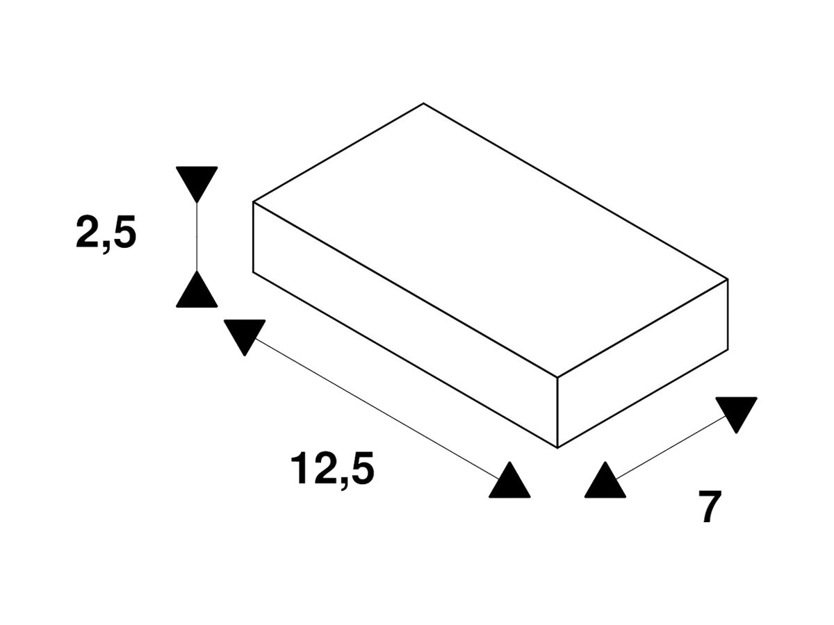 Fernbedienung SLV FLOODLIGHT Infrarot 125×70×25mm