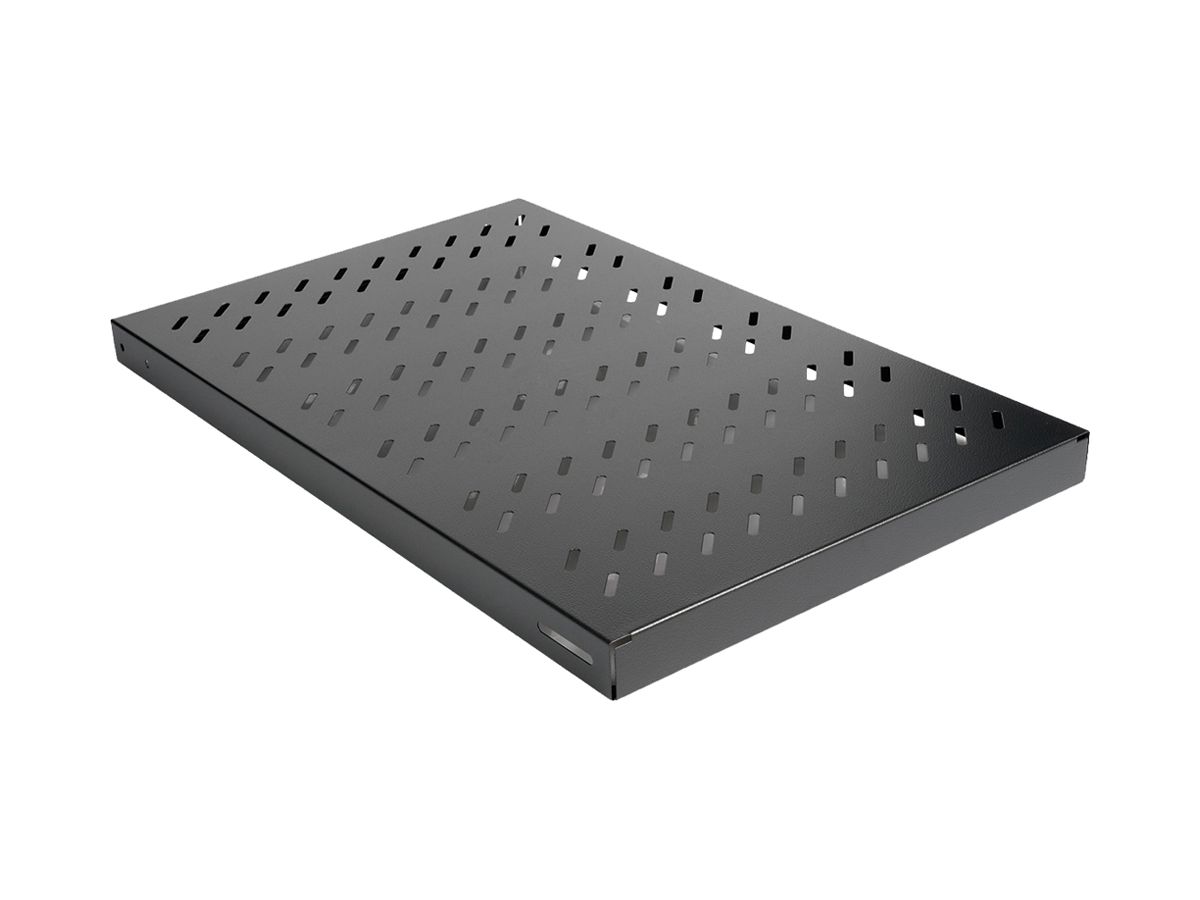 Geräteboden ROLINE 485×44×700mm 50kg schwarz Fachboden